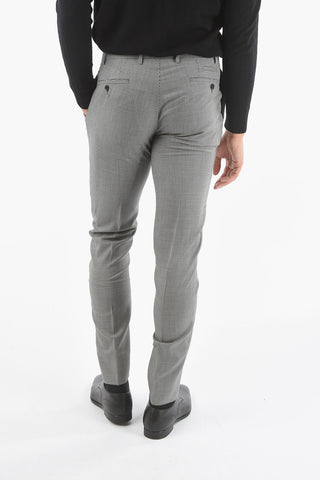 CC COLLECTION RESET Lined Houndstooth Suit with Flap Pocket
