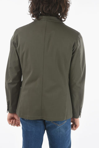 ID COLLECTION Giacca Imbottita con Chest Piece e Tasca con Aletta