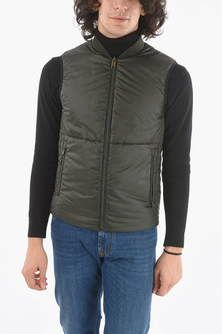 ID COLLECTION Giacca Imbottita con Chest Piece e Tasca con Aletta