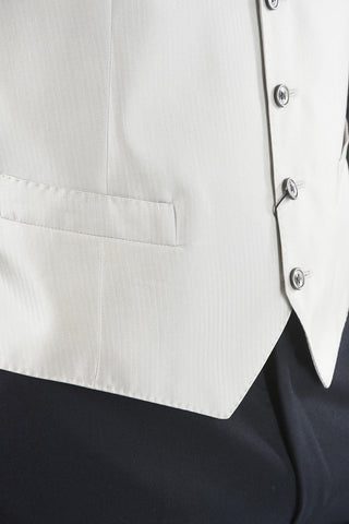 Gilet In Seta Monopetto