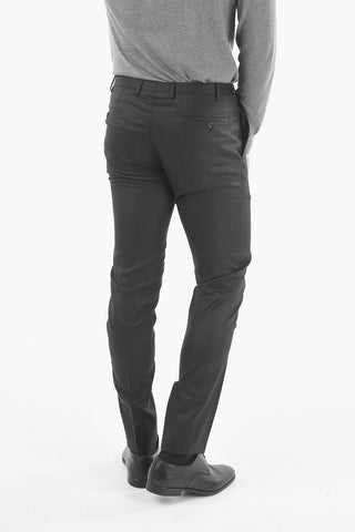 CC COLLECTION RESET Lined Suit with Flap Pocket and Trousers with Zip and Hook Closure