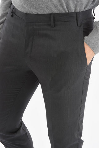 CC COLLECTION RESET Lined Suit with Flap Pocket and Trousers with Zip and Hook Closure