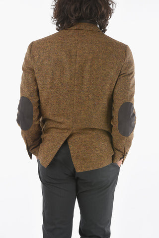 CC COLLECTION RIGHT Giacca Semifoderata Imbottita Motivo Hopsack