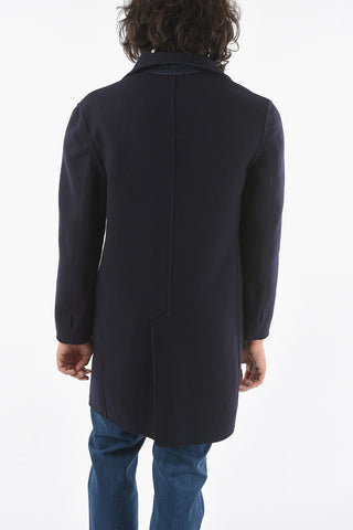 Half-Lined Tattersall Coat with Flap Pocket