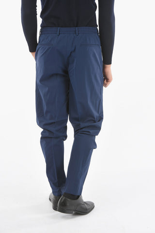 CC COLLECTION Pantalone con Elastico con Gancetti e con Pinces