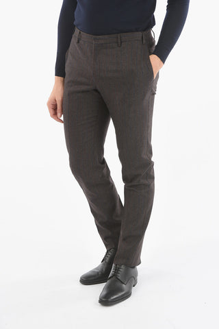 CC COLLECTION Peak Lapel REWARD Pinstriped Suit