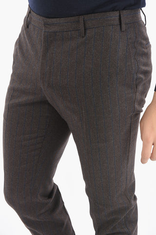 CC COLLECTION Peak Lapel REWARD Pinstriped Suit