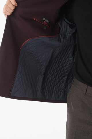 Lined Double-breasted Jacket