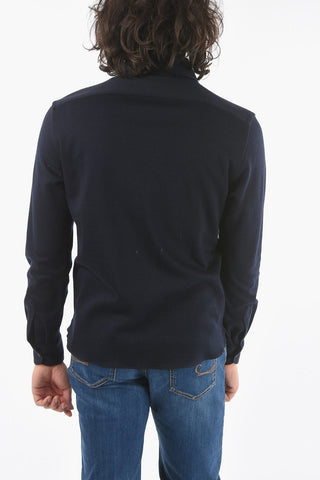 SPORTSWEAR Swetshirt con Colletto e Tasche con Aletta