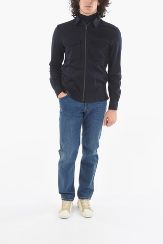 SPORTSWEAR Swetshirt con Colletto e Tasche con Aletta