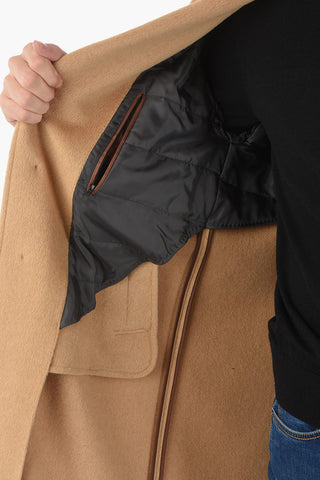 CC COLLECTION DOROTY Half-Lined Coat with Patch Pocket
