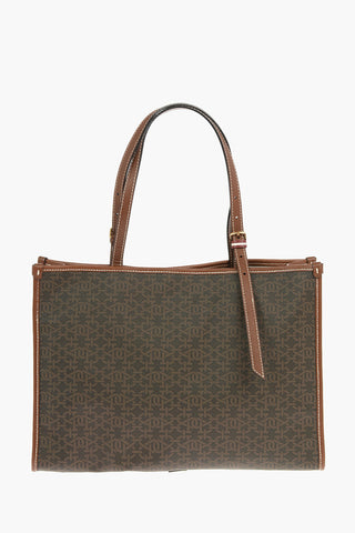 Magnetic Closure Leather CALIE Tote Bag