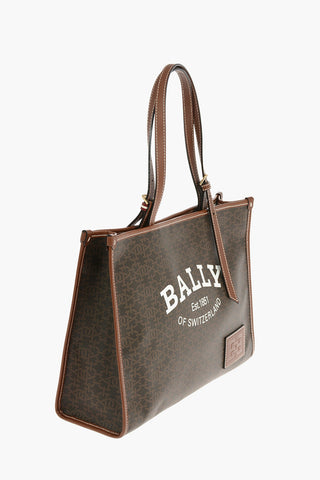 Magnetic Closure Leather CALIE Tote Bag