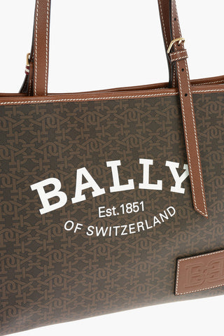 Magnetic Closure Leather CALIE Tote Bag