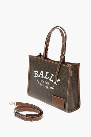 Magnetic Closure Leather CALIE Mini Tote Bag