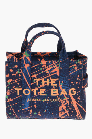 Borsa Tote THE SPLATTER PAINT in Canvas