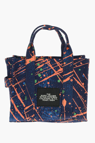 Borsa Tote THE SPLATTER PAINT in Canvas
