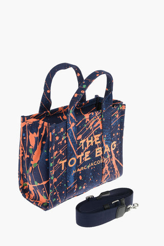 Borsa Tote THE SPLATTER PAINT in Canvas