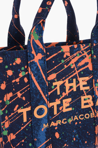 Borsa Tote THE SPLATTER PAINT in Canvas