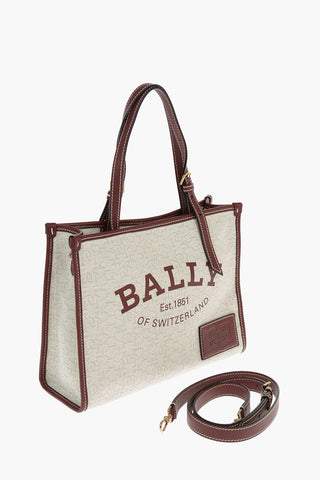 Magnetic Closure Linen CALIE Mini Tote Bag