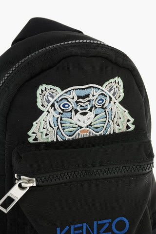 Zaino Mini Ricamato TIGER con Tasca Frontale Logata