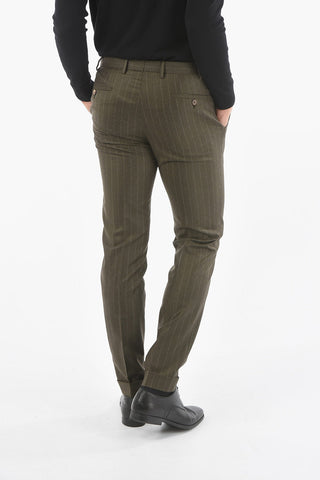 CC COLLECTION RETAILORED Abito Foderato Motivo Pinstripes con Tasca con Aletta