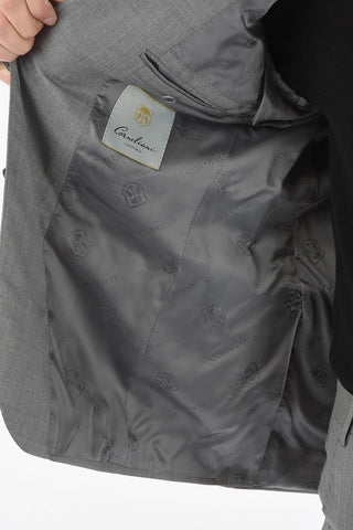 SARTO Lined Suit with Flap Pocket and Notch Lapel