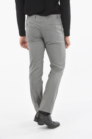SARTO Lined Suit with Flap Pocket and Notch Lapel