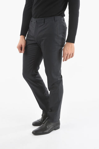 SARTO Lined Suit with Flap Pocket and Visible Stitching