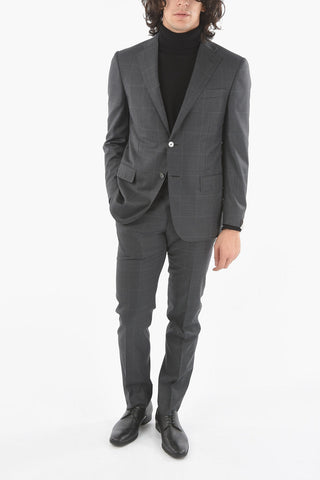 Notch Lapel LEADER District Check Suit