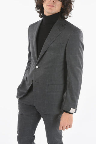 Notch Lapel LEADER District Check Suit