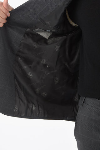 Notch Lapel LEADER District Check Suit