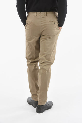 CC COLLECTION Cotton Half-Lined Suit with Welt Pocket