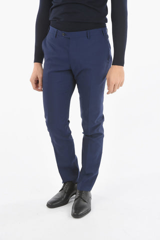 ACADEMY Lined Suit with Flap Pocket and Peak Lapel