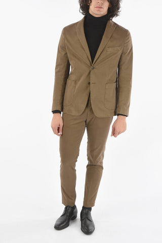 CC COLLECTION Half-Lined Suit with Welt Pocket