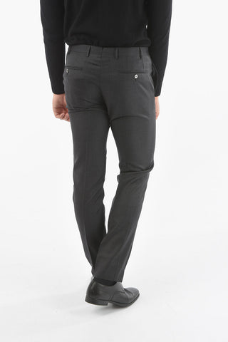 Flap Pocket LOOK Hopsak Motif Wool Suit
