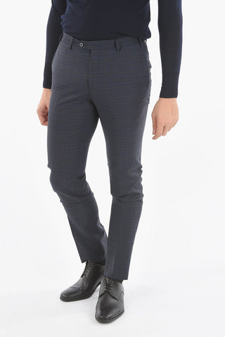 Abito 2 Bottoni LOOK con Motivo District Check