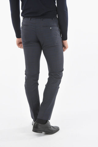 Abito 2 Bottoni LOOK con Motivo District Check