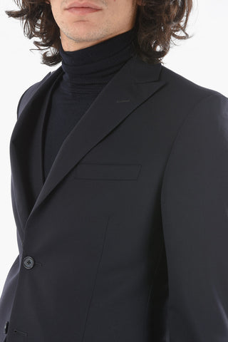 CC COLLECTION Abito Foderato con Tasca con Aletta e Revers a Lancia