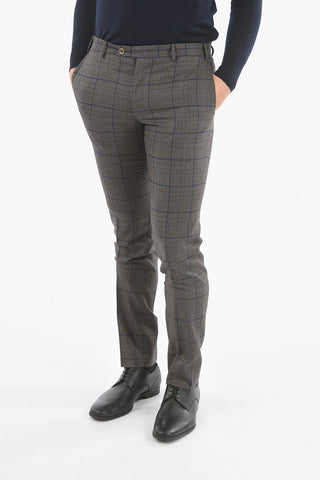 Lined Glen Plaid Suit with Side Vents