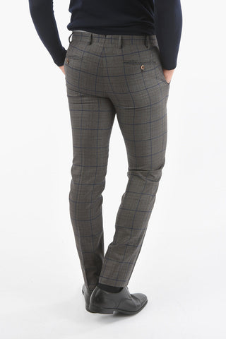 Lined Glen Plaid Suit with Side Vents