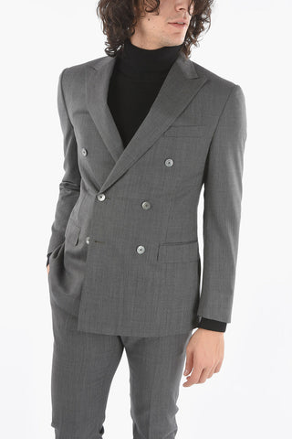 Double-breasted ACADEMY Peak Lapel Suit