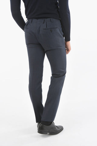 Abito Semifoderato WASHABLE Motivo Pincheck con Tasca a Filo