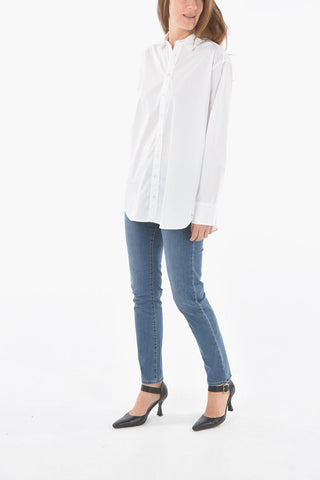 Cotton Blend Boyfriend SUMMER Shirt