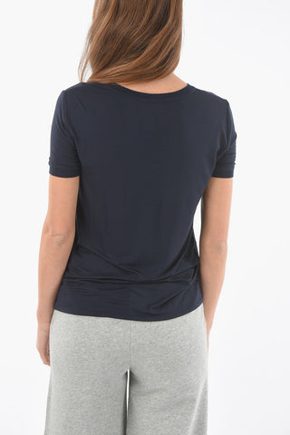 Double-Layered T-Shirt with Breast Pocket