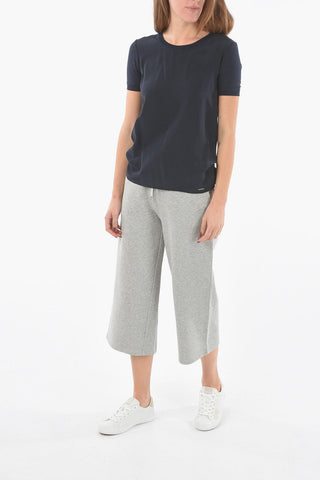 Double-Layered T-Shirt with Breast Pocket