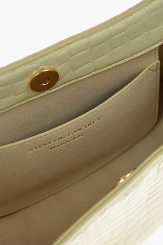 STELLA McCARTNEY FRAYME Shoulder Bag with Chain Handle and Shoulder Strap