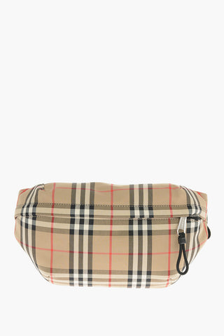 Cotton Pouch with Back Zip Pocket