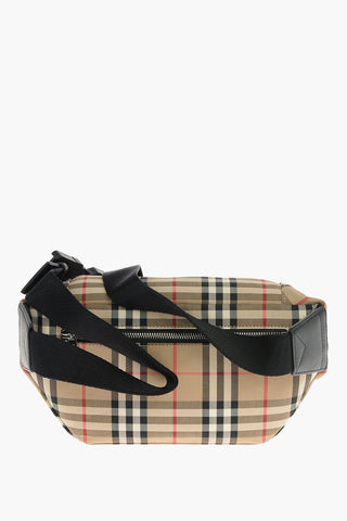 Cotton Pouch with Back Zip Pocket