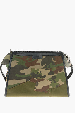 Camouflage Patterned Crossbody Bag